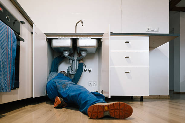 Professional Drain Cleaning technician working in Suches, GA